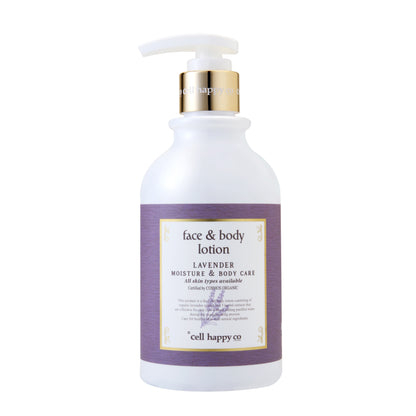 Cell Happy Co Lavender Face & Body Lotion 有機薰衣草保濕面霜及身體乳 300ml