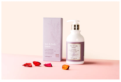 Cell Happy Co Lavender Face & Body Lotion 有機薰衣草保濕面霜及身體乳 300ml