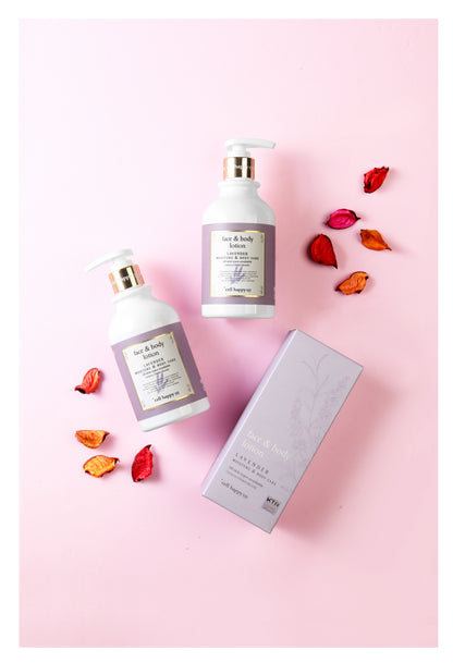 Cell Happy Co Lavender Face & Body Lotion 有機薰衣草保濕面霜及身體乳 300ml