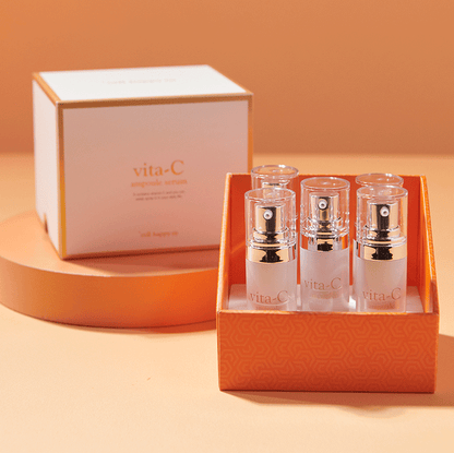 Cell Happy Co Vita-C Brightening Ampoule Serum 維他命C亮肌安瓶精華 7.3ml x 5
