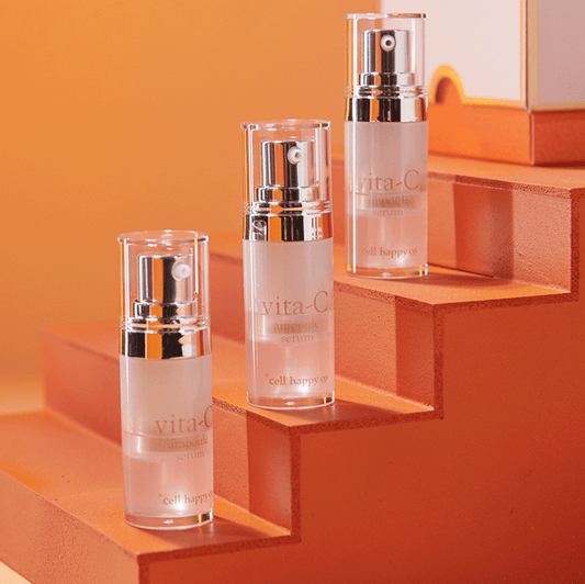 Cell Happy Co Vita-C Brightening Ampoule Serum 維他命C亮肌安瓶精華 7.3ml x 5