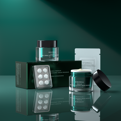 Exonia 專利逆齡外泌體面霜 50g/瓶 30顆外泌體膠囊