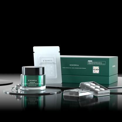 Exonia 專利逆齡外泌體面霜 50g/瓶 30顆外泌體膠囊