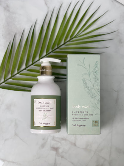 Cell Happy Co Organic Lavender Body Wash 有機薰衣草舒緩沐浴露 300ml