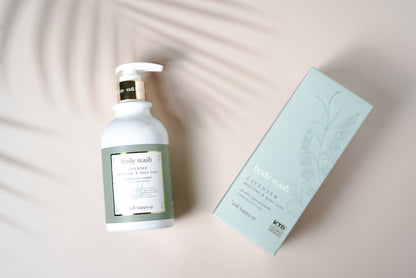 Cell Happy Co Organic Lavender Body Wash 有機薰衣草舒緩沐浴露 300ml
