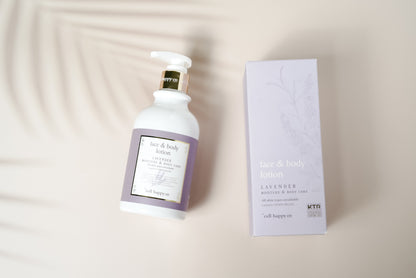 Cell Happy Co Lavender Face & Body Lotion 有機薰衣草保濕面霜及身體乳 300ml