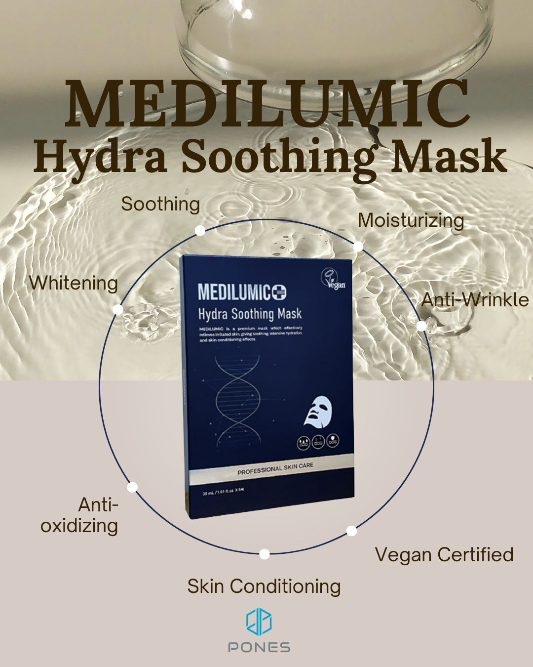 Medilumic 醫美級修護面膜 30ml x 5片